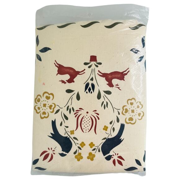 Cathy Needlecraft Quilting Pillow Kit Penn Dutch Deer 7385 Pre Stenciled Vintage - Picture 3 of 6